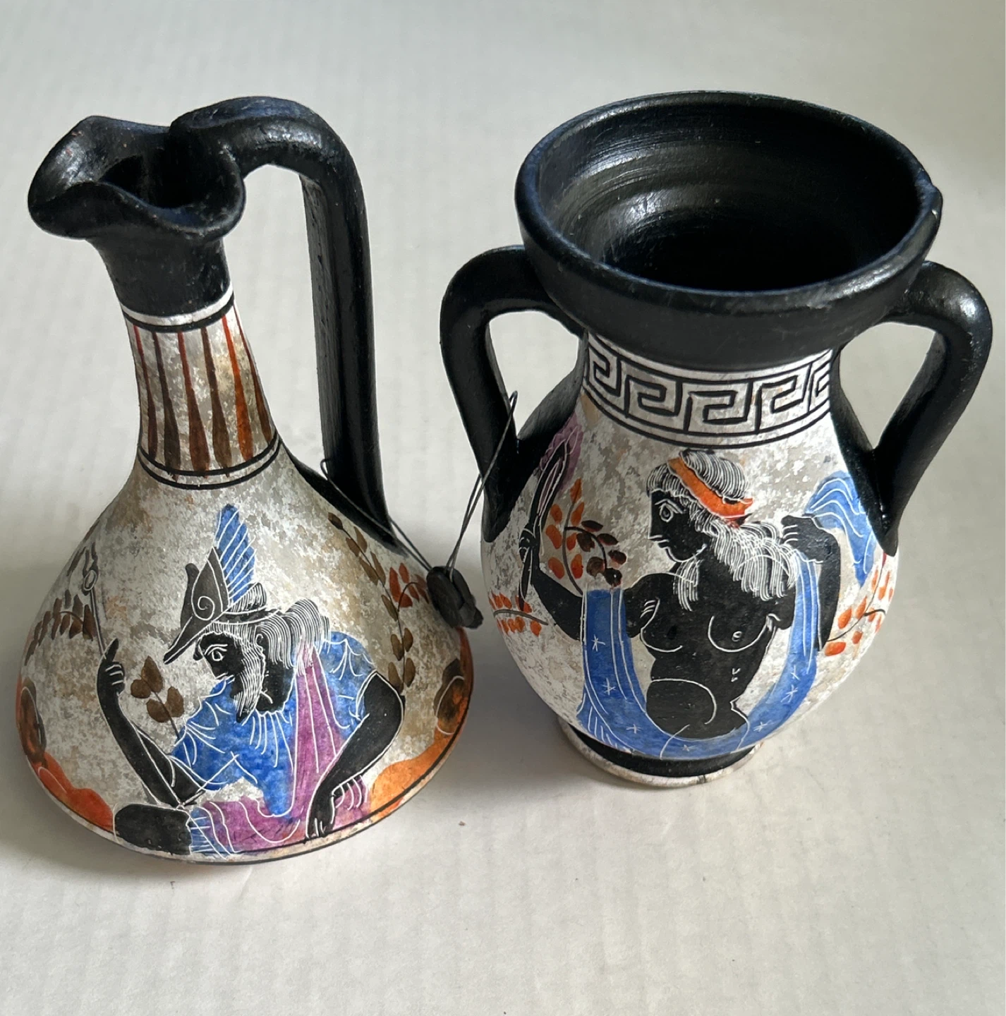 ⚽️Set of 2 Decorative Greek-style Vases
