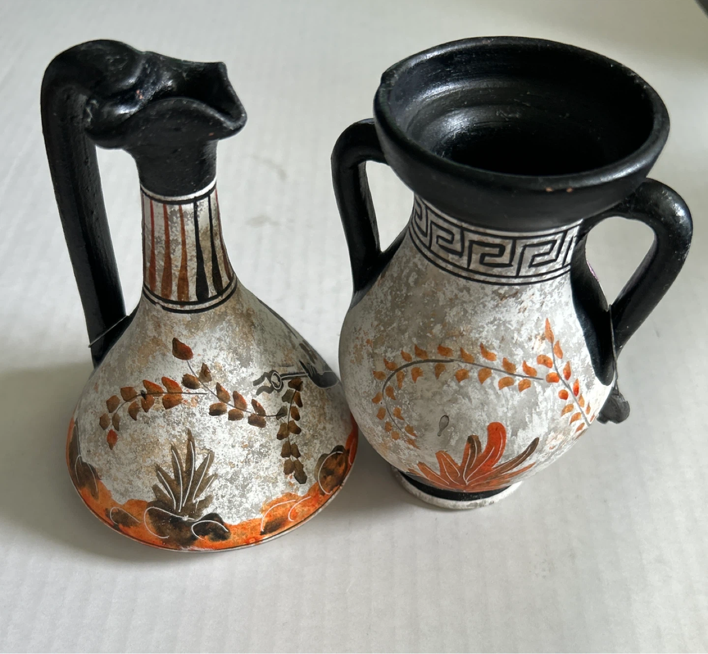 ⚽️Set of 2 Decorative Greek-style Vases - photo 2