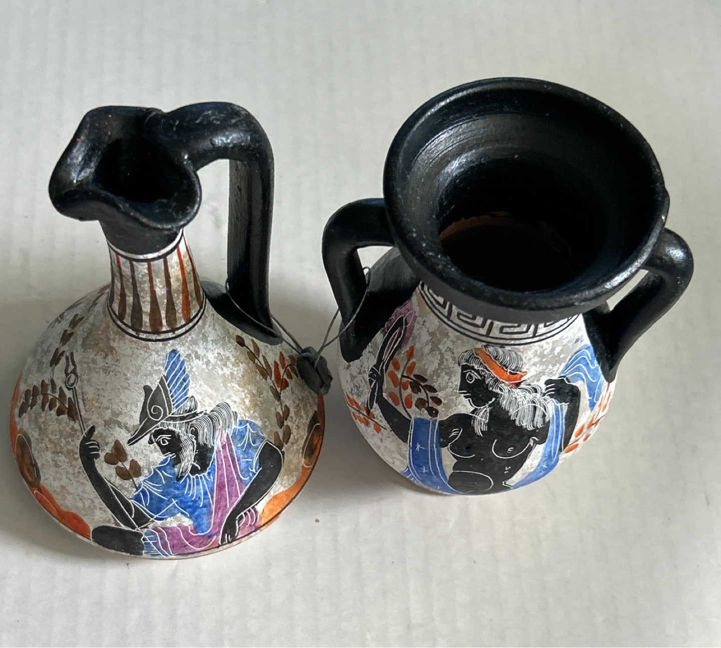 ⚽️Set of 2 Decorative Greek-style Vases - photo 5