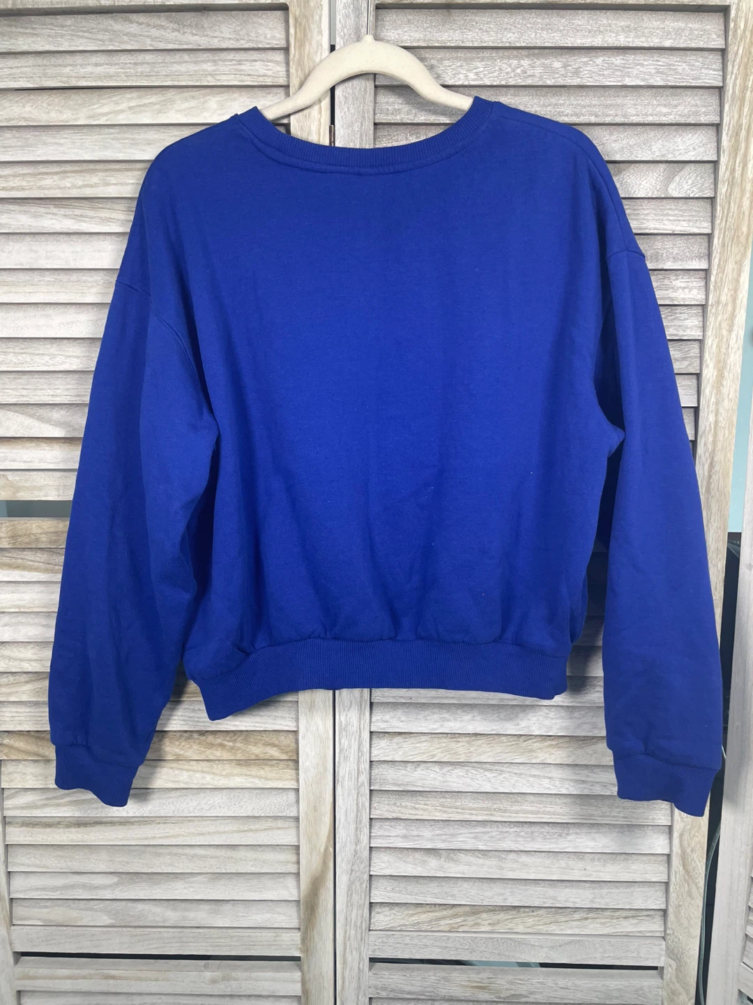 Royal Blue "Compete and Conquer" Crewneck Sweatshirt - photo 2
