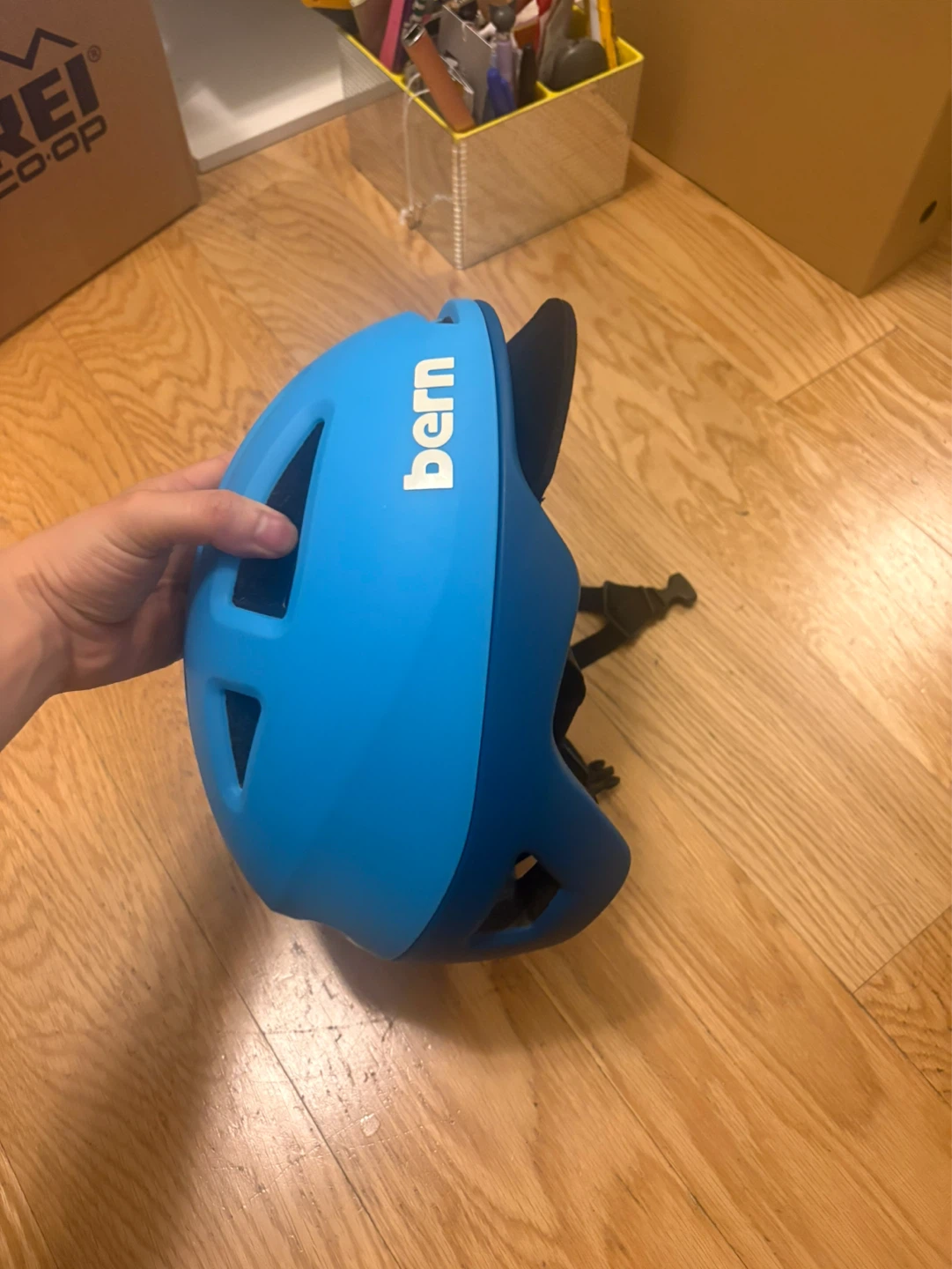Bern Blue Bike Helmet - photo 2