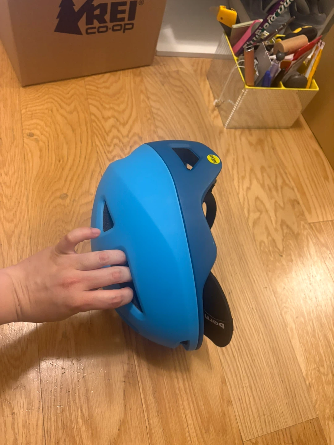 Bern Blue Bike Helmet - photo 3