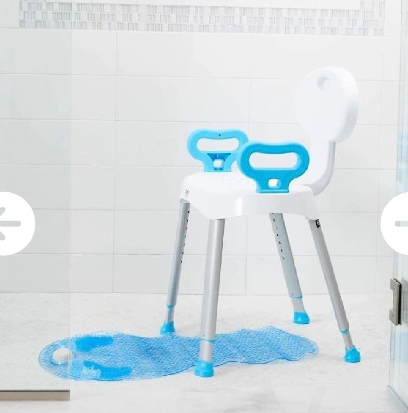 Carex EZ Bath and Shower Seat with Large Handles - photo 2