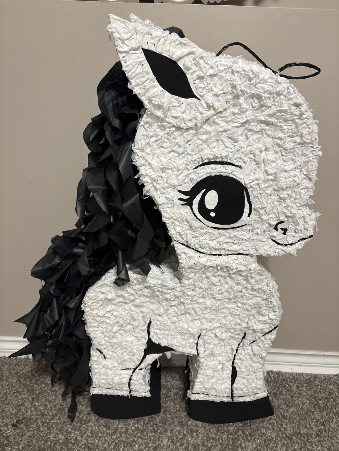 Brand New White Horse Piñata - photo 3