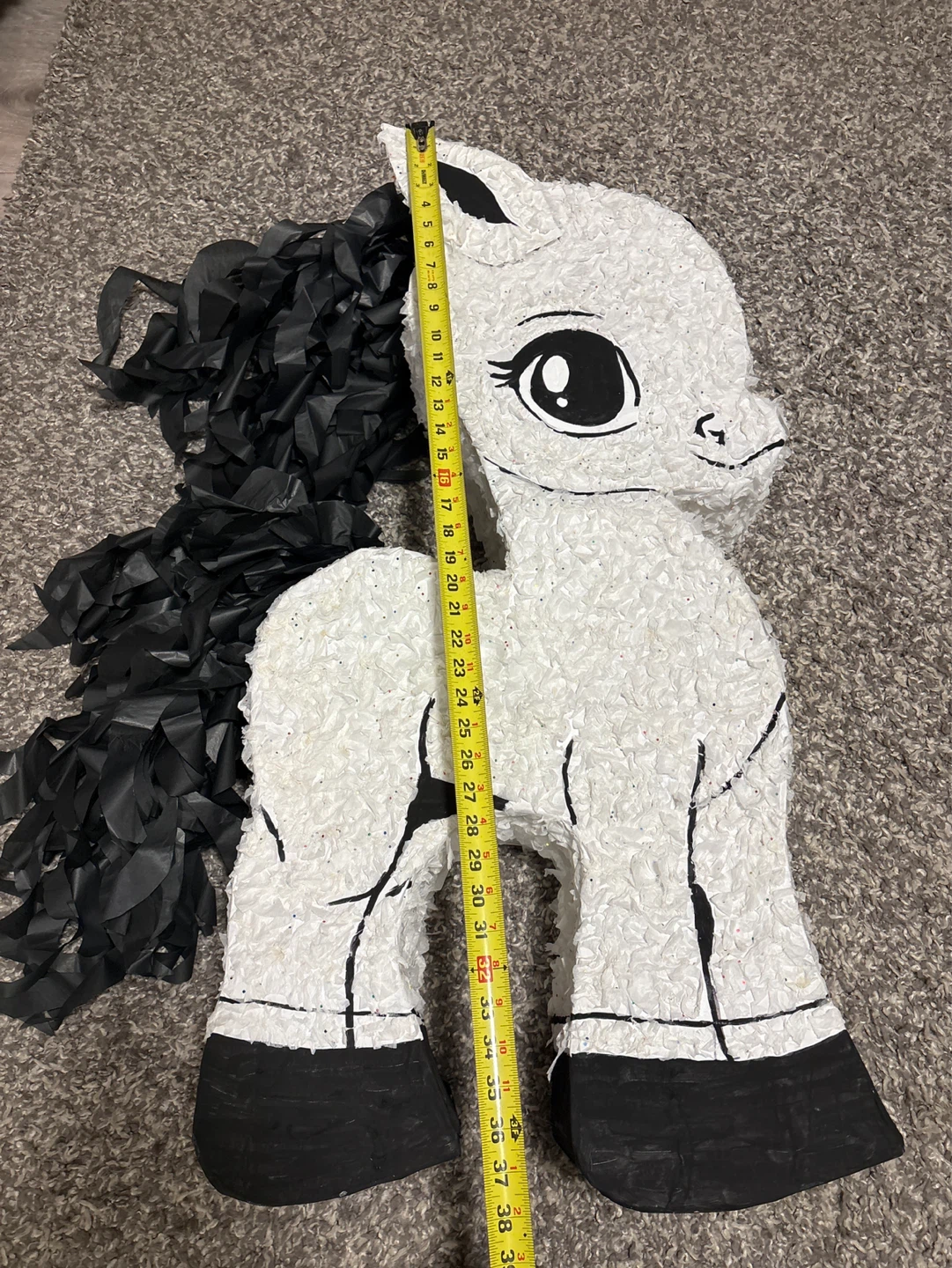 Brand New White Horse Piñata - photo 4