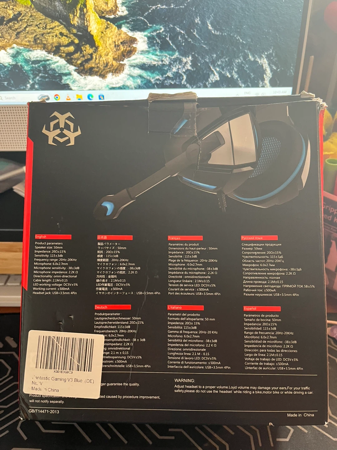 Hunterspider V3 Blue Pro Gaming - photo 5