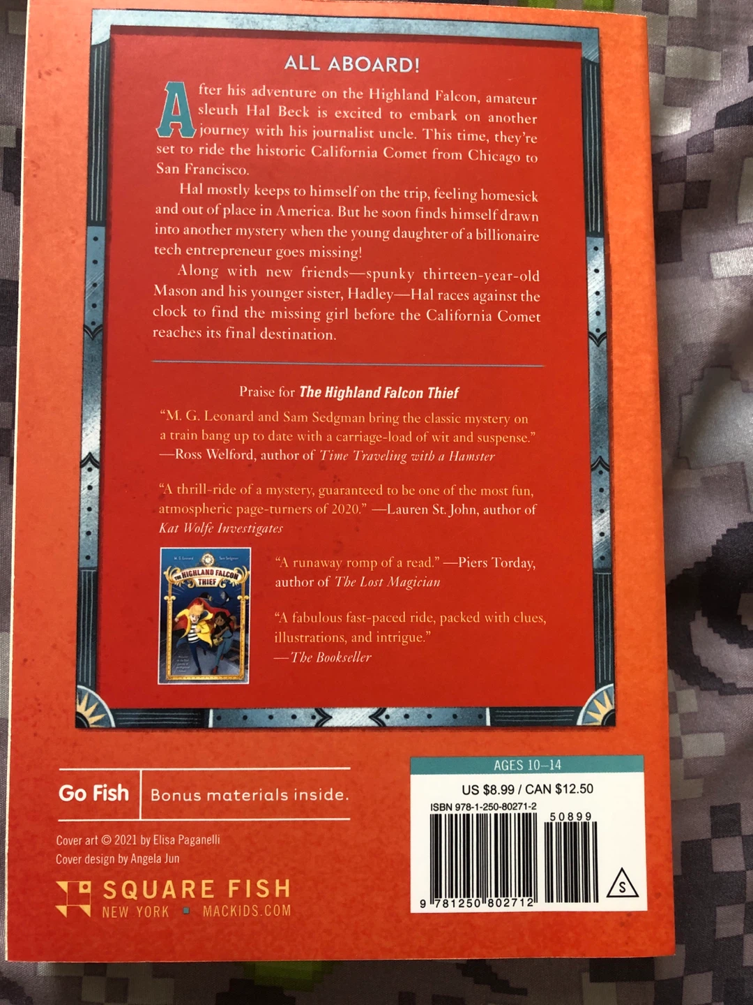 ⚽️ Kidnap on the California Comet Book - photo 2