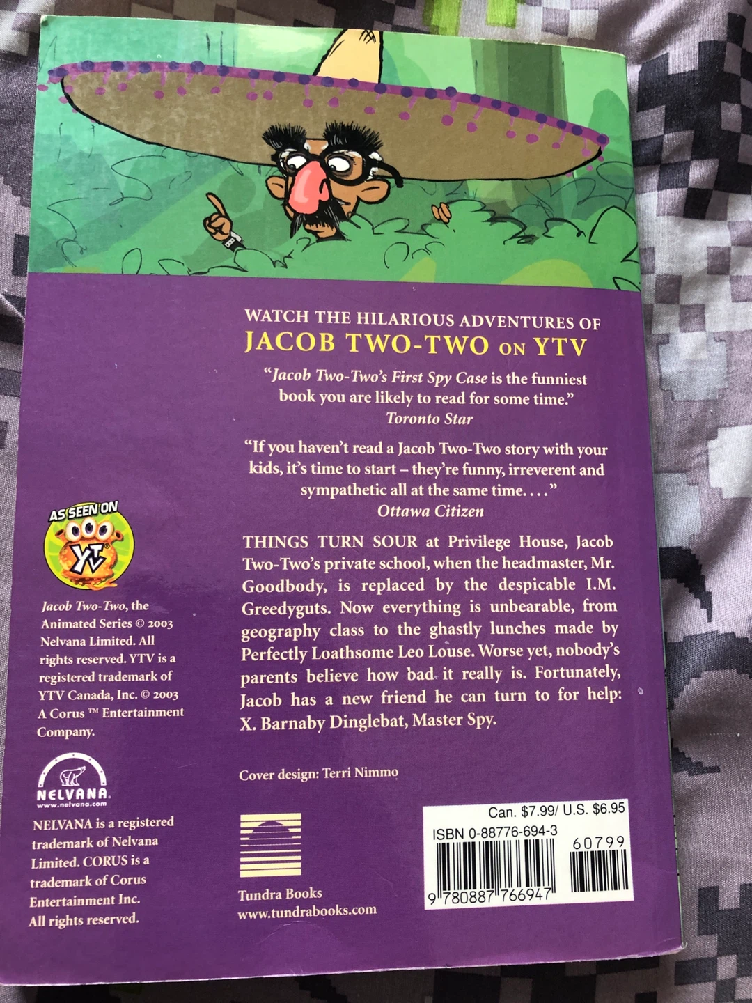⚽️ Jacob Two-Two's First Spy Case Book - photo 2