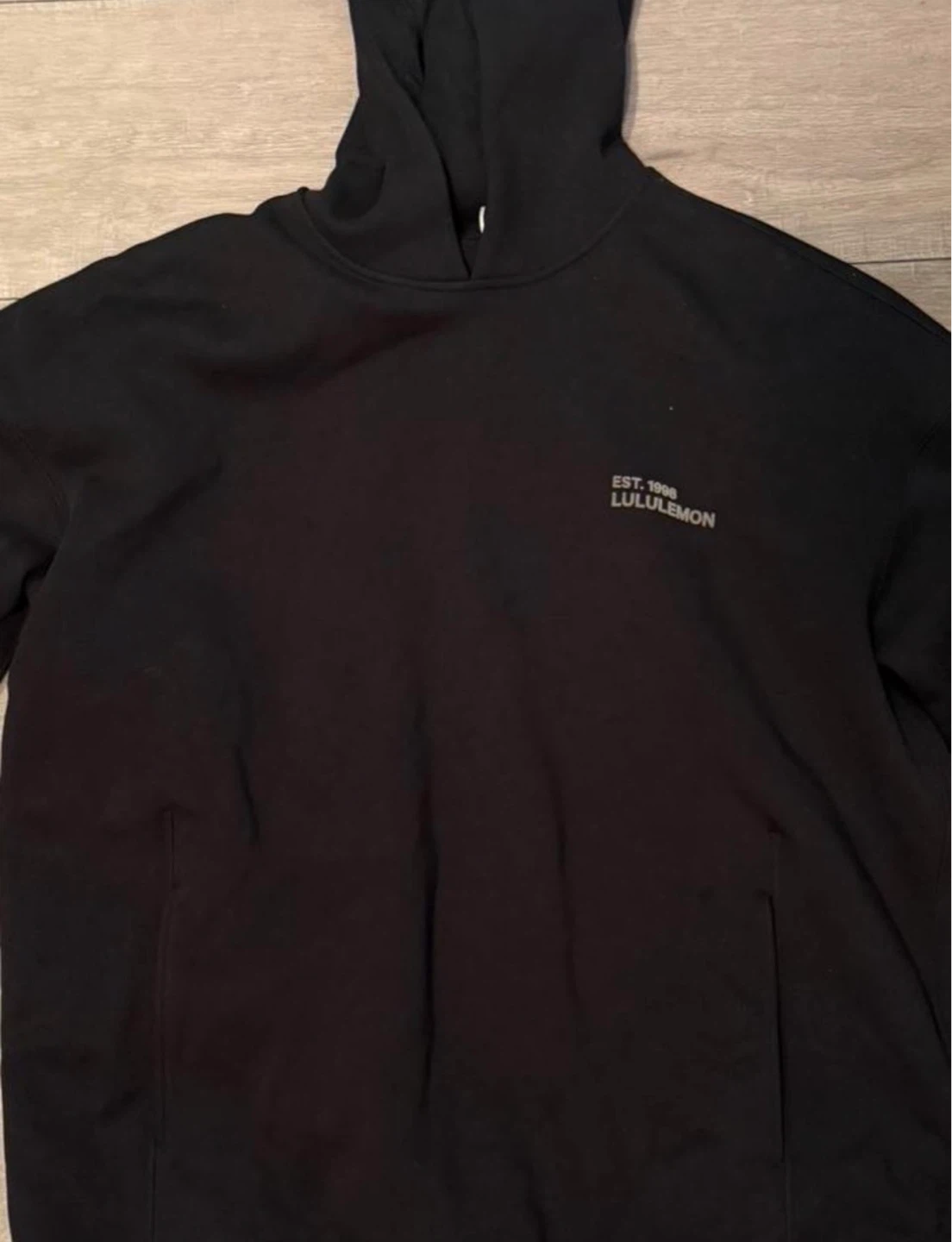Lululemon Heavyweight Oversized Hoodie - Black, Size L