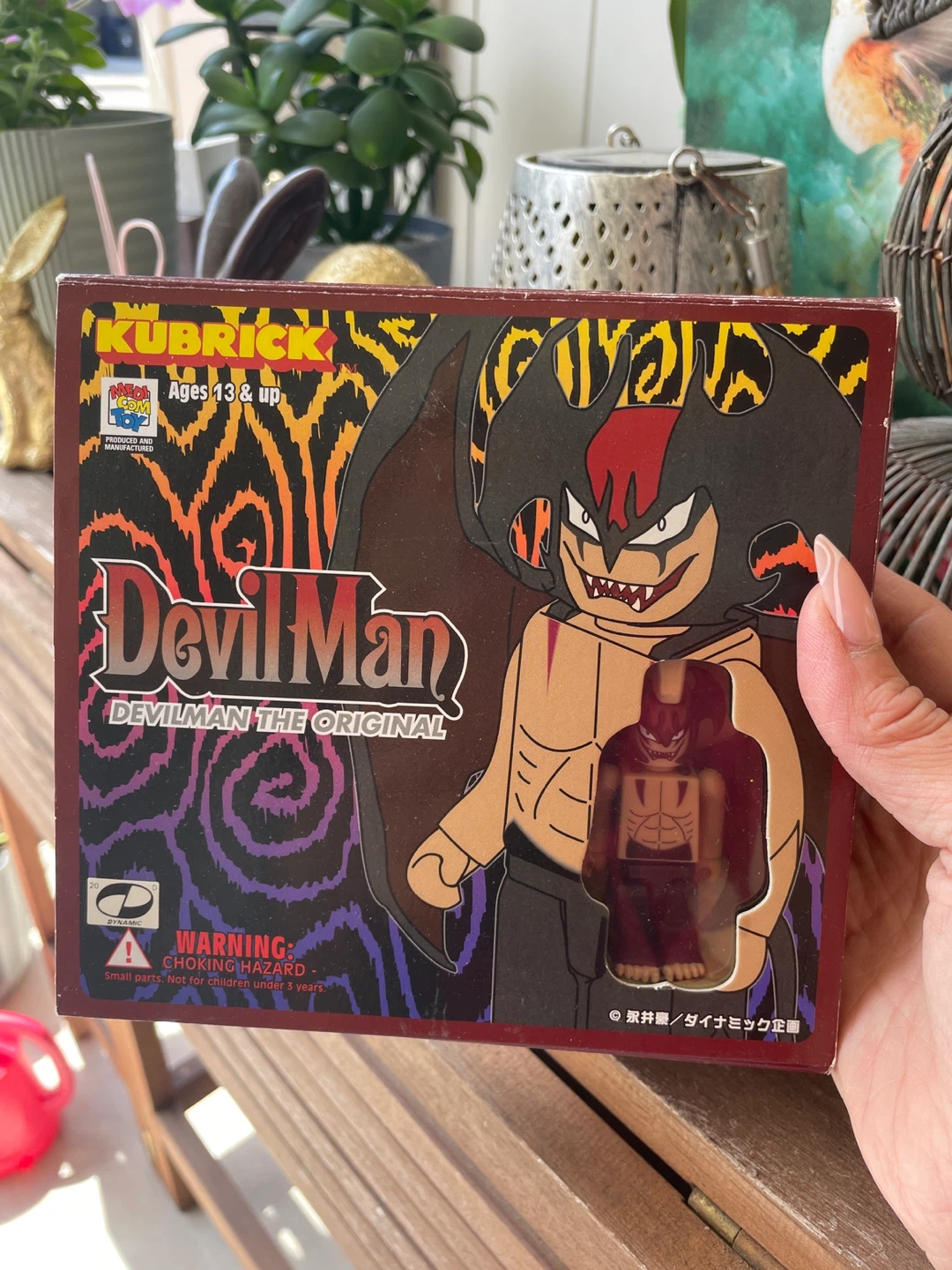 ⚽️ HTF Vintage Medicom Toy Kubrick Devilman The Original - photo 2