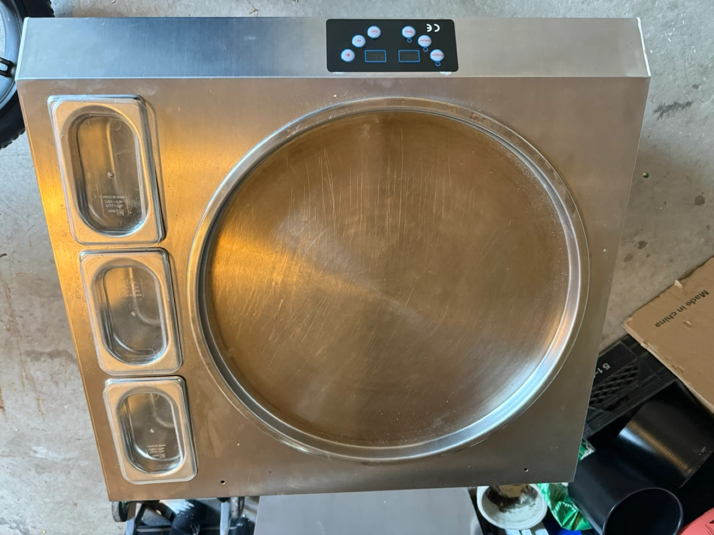 Roll tawa ice cream machine - photo 2