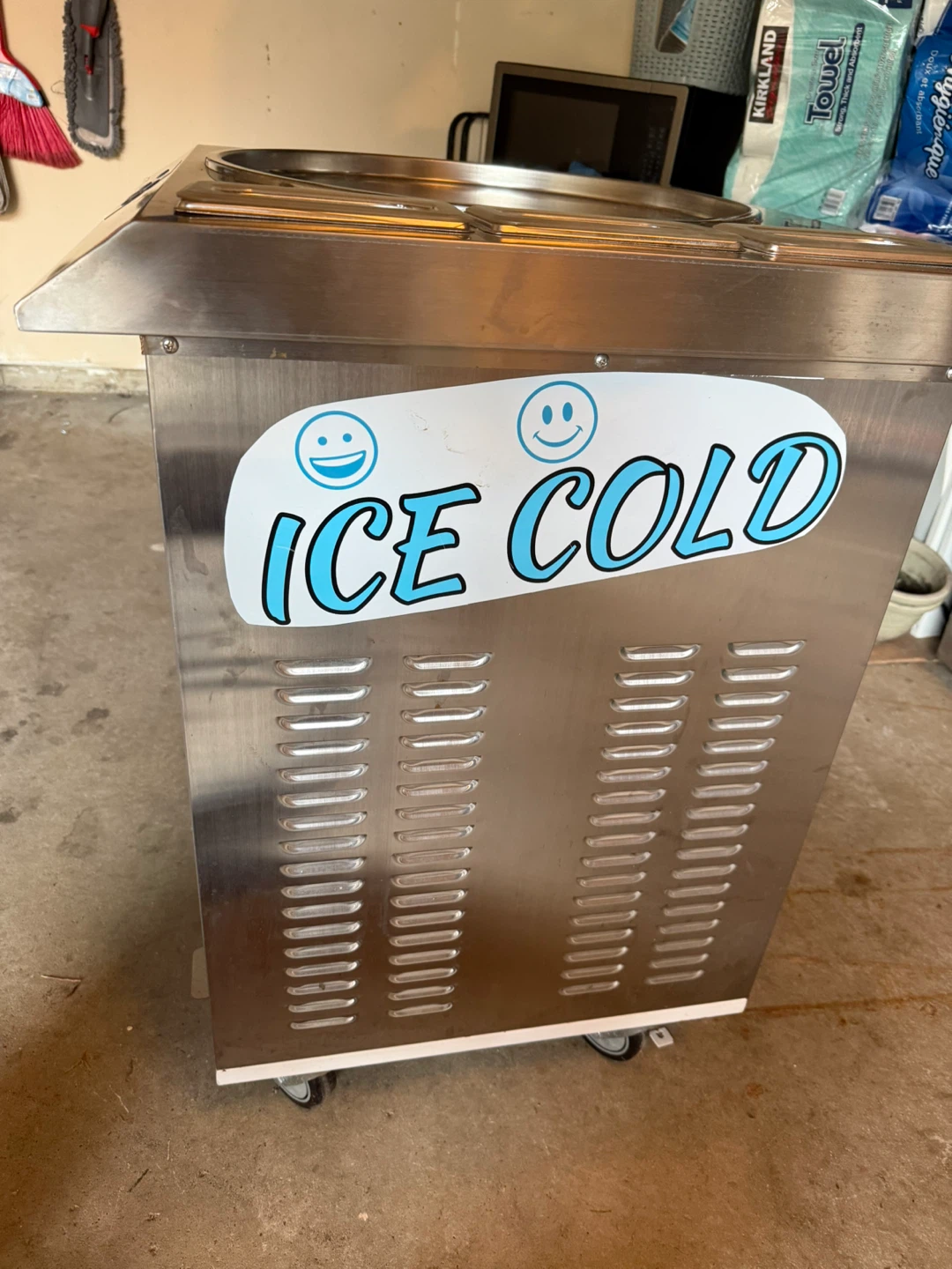 Roll tawa ice cream machine - photo 5