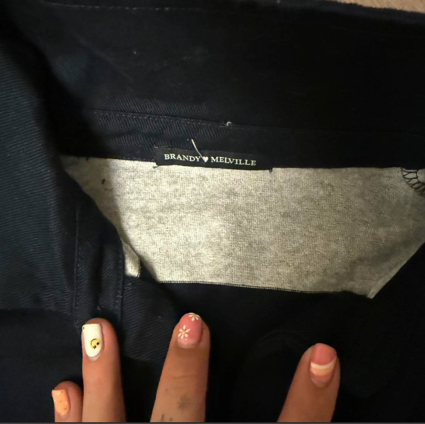 Brandy Melville Striped Cropped Rugby Shirt - photo 2