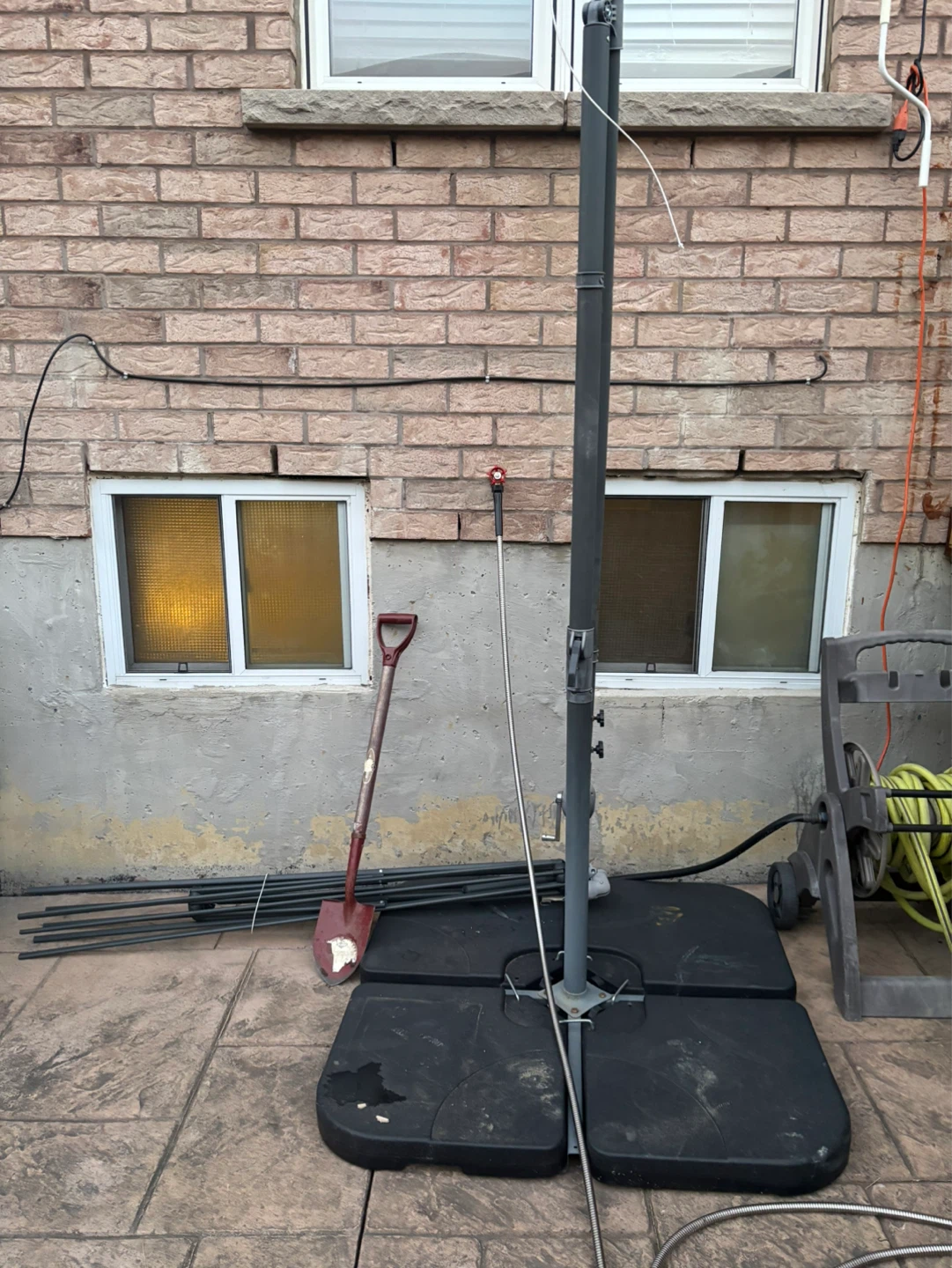 Umbrella Stand Base with Pole - photo 2