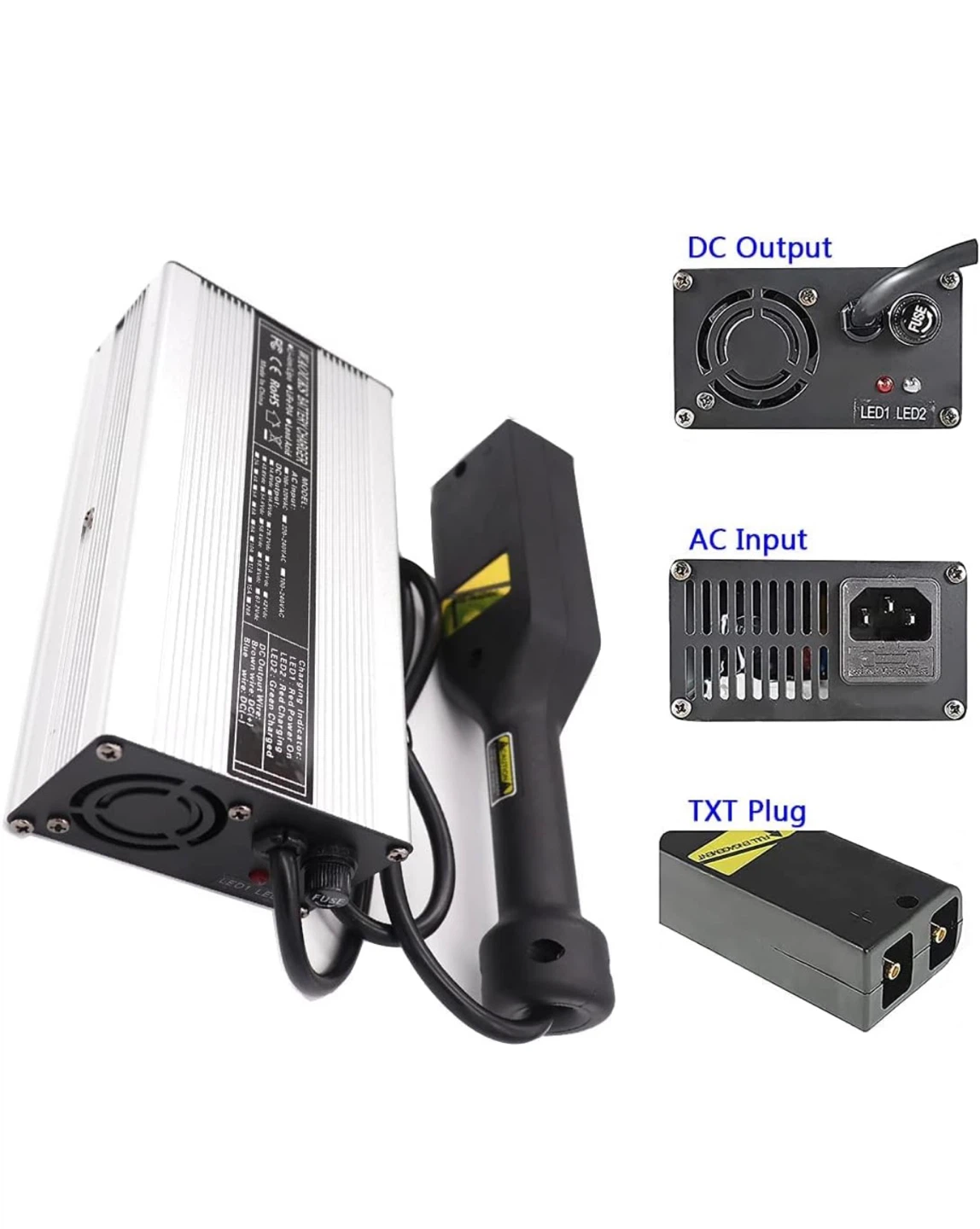 Wadoks 36V Golf Cart Battery Charger 36V - photo 5