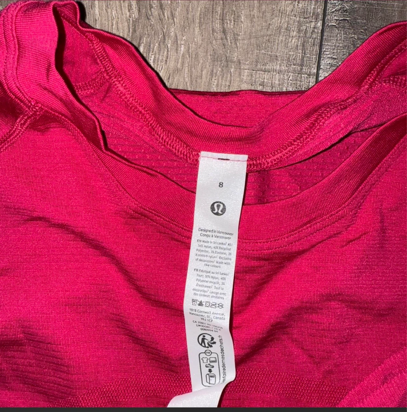 Lululemon Long Sleeve Shirt - Pink - Size 8 - photo 2