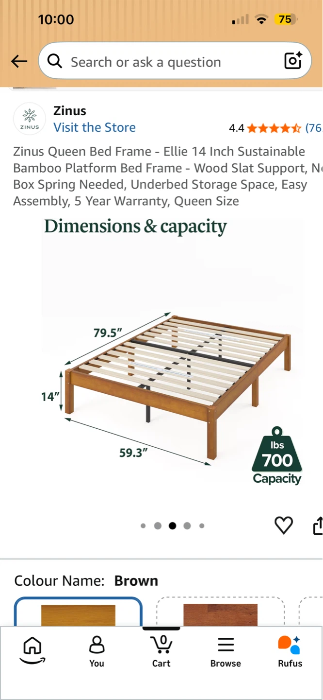 New Queen Bed Frame - photo 2