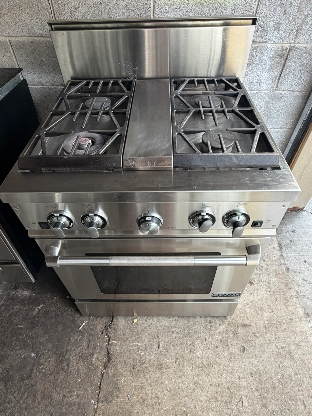 Jenn-Air Stainless Steel Gas Range
