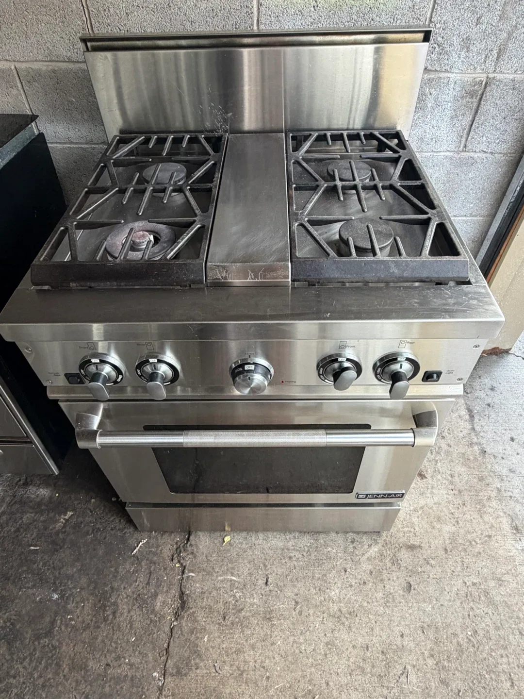 Jenn-Air Stainless Steel Gas Range