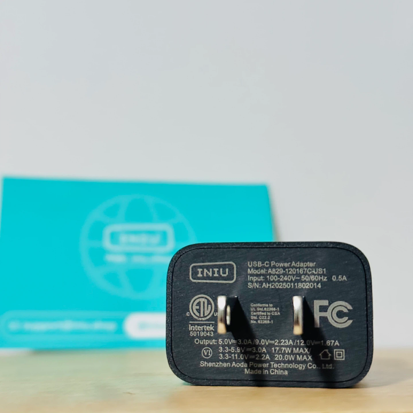 20w USB-C Wall Plug Charger INIU - Brand New ⚽ - photo 2