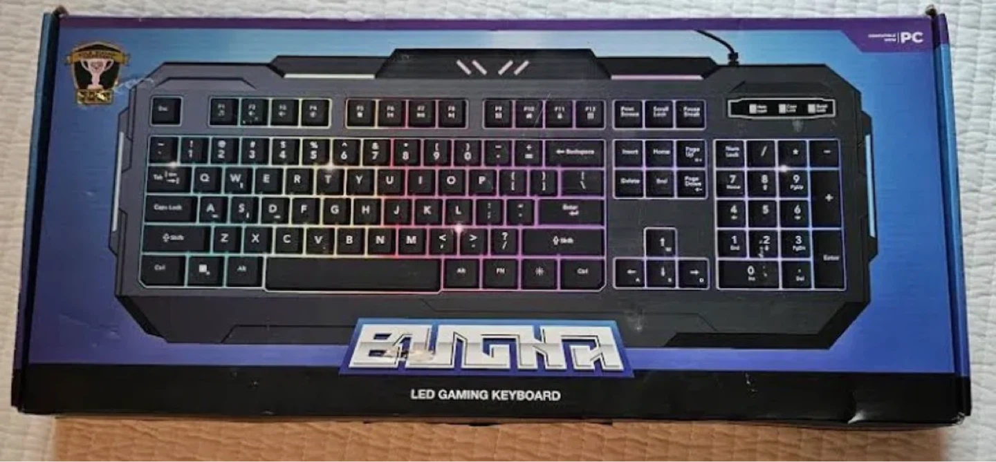 BUGHA LED Gaming Keyboard - photo 4
