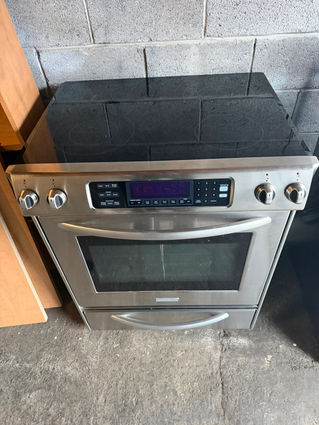 KitchenAid Stainless Steel Electric Range
