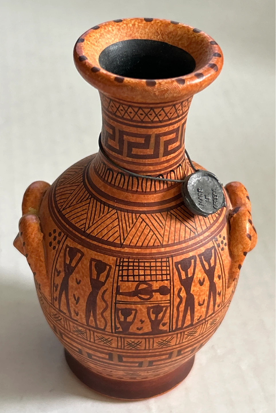 ⚽️Decorative Geometric Vase From Greece