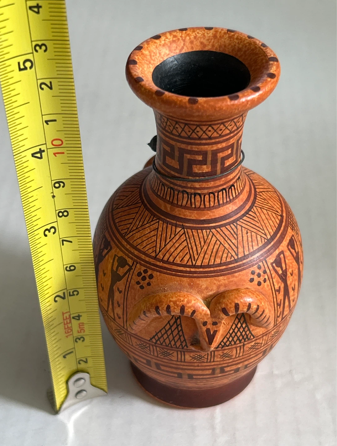 ⚽️Decorative Geometric Vase From Greece - photo 3