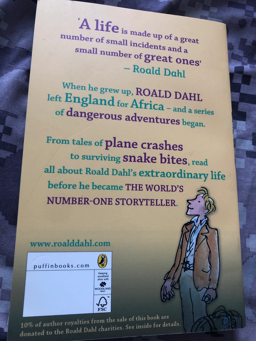 ⚽️ Roald Dahl Going Solo Book - photo 2
