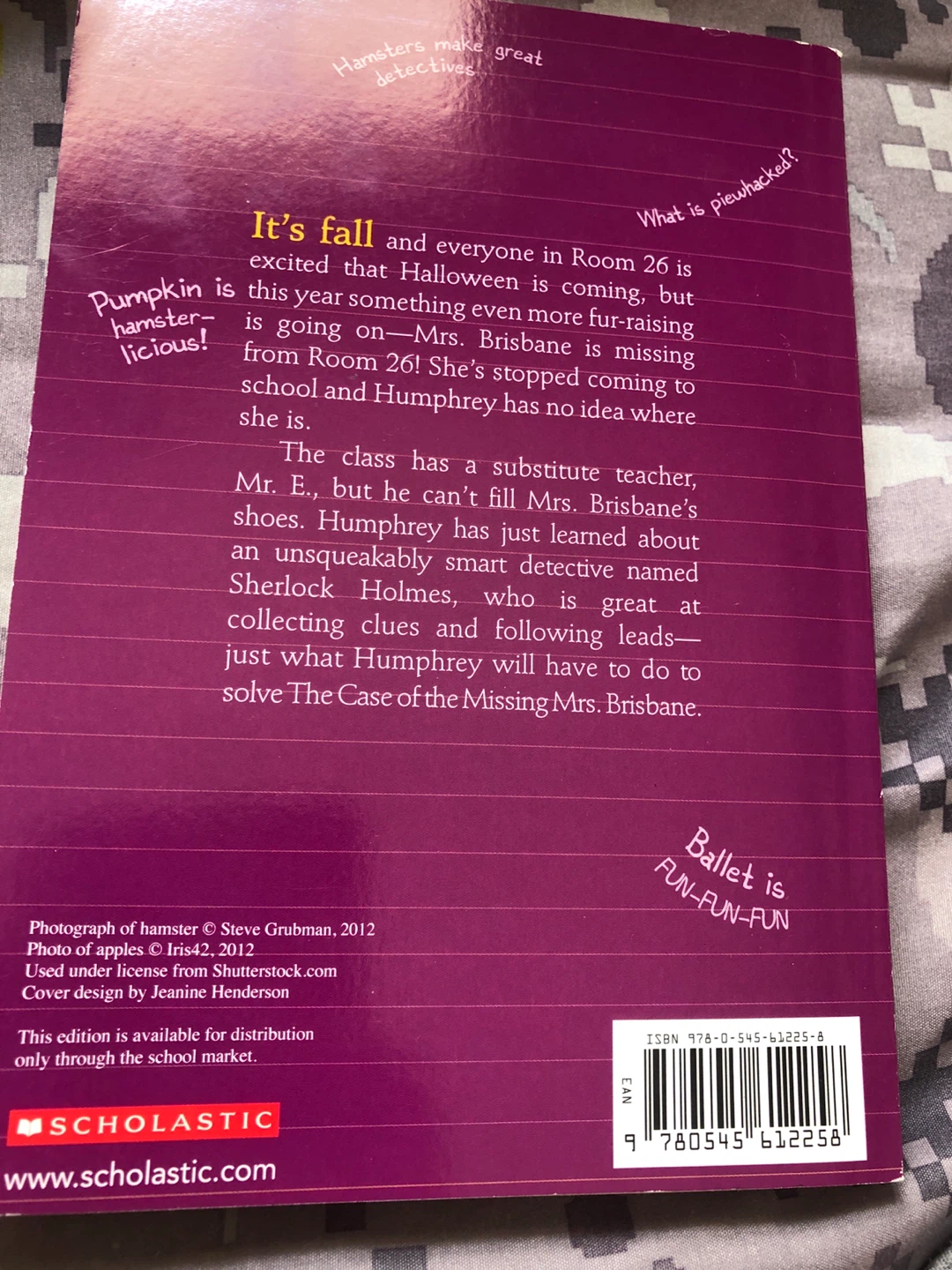 ⚽️ Mysteries According to Humphrey Book - photo 2