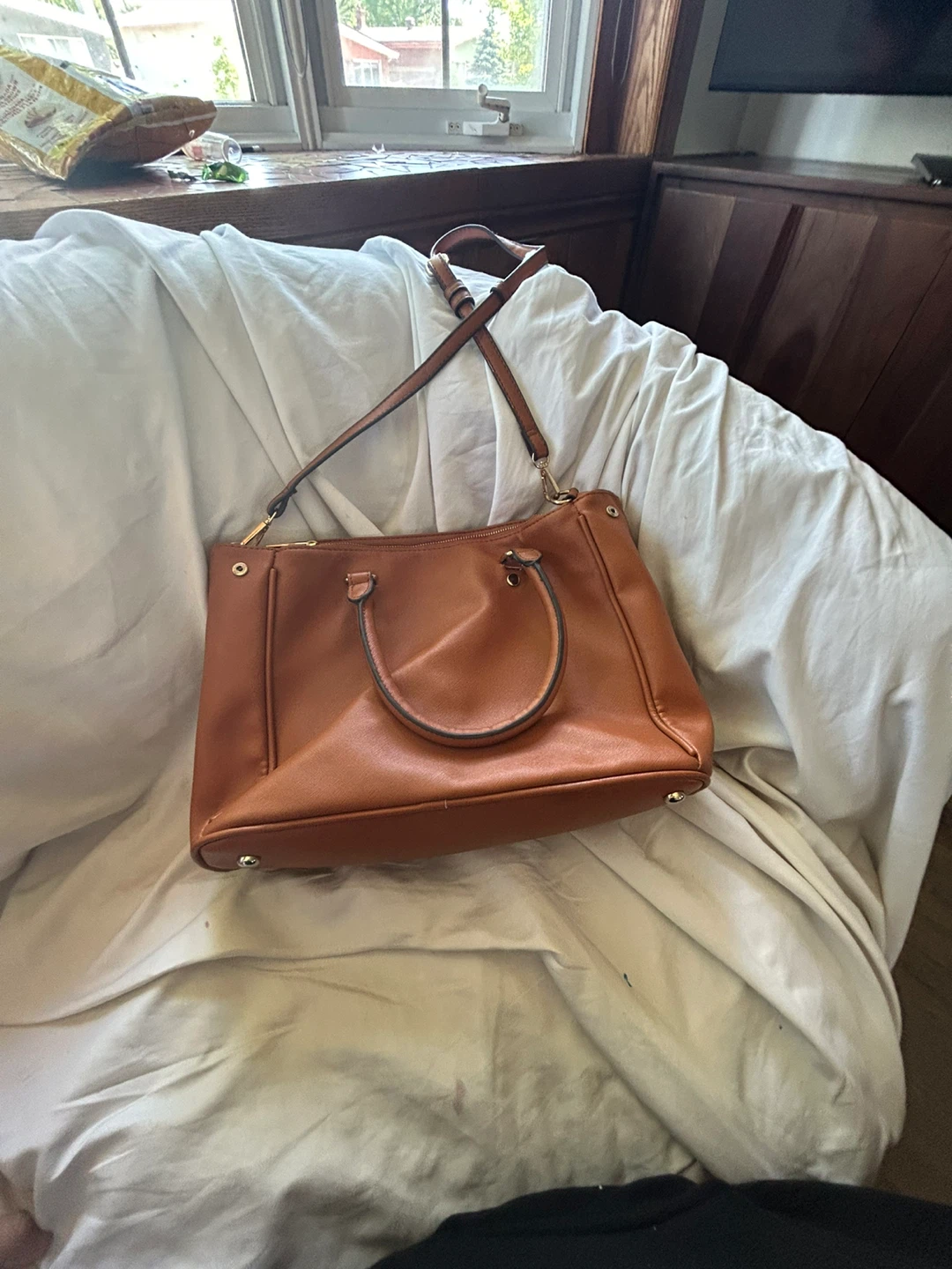 Michael Kors Brown Leather Satchel Handbag - photo 2