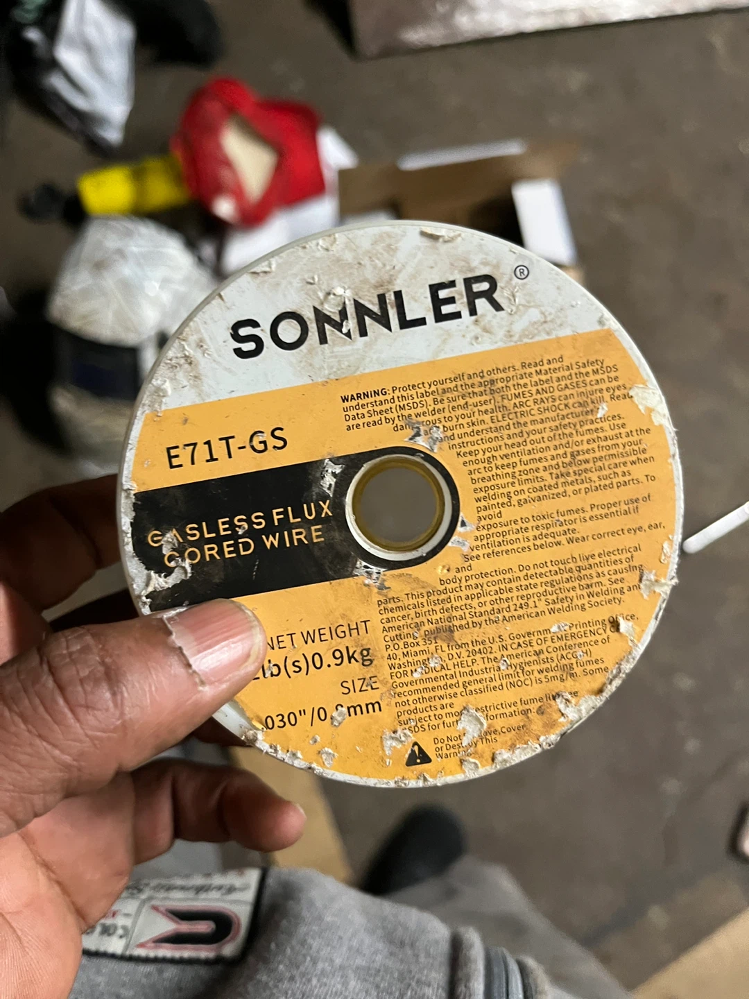 Sonnler E71T-GS Gasless Flux Cored Wire ⚽️