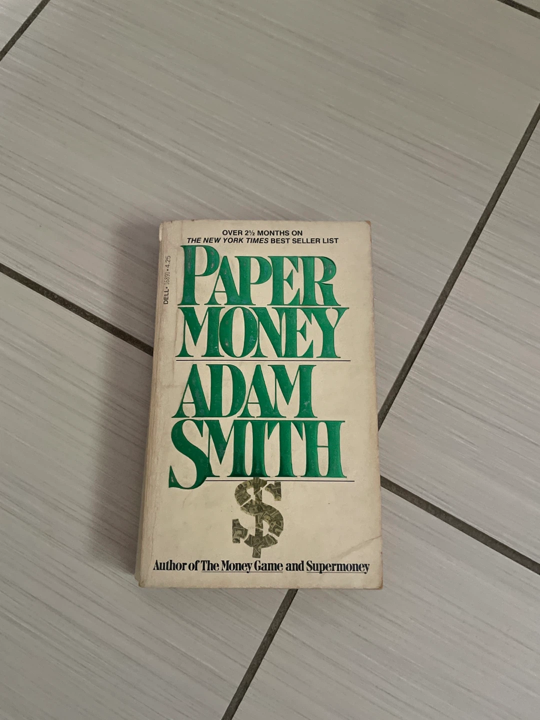 ⚽️Paper Money by Adam Smith Book