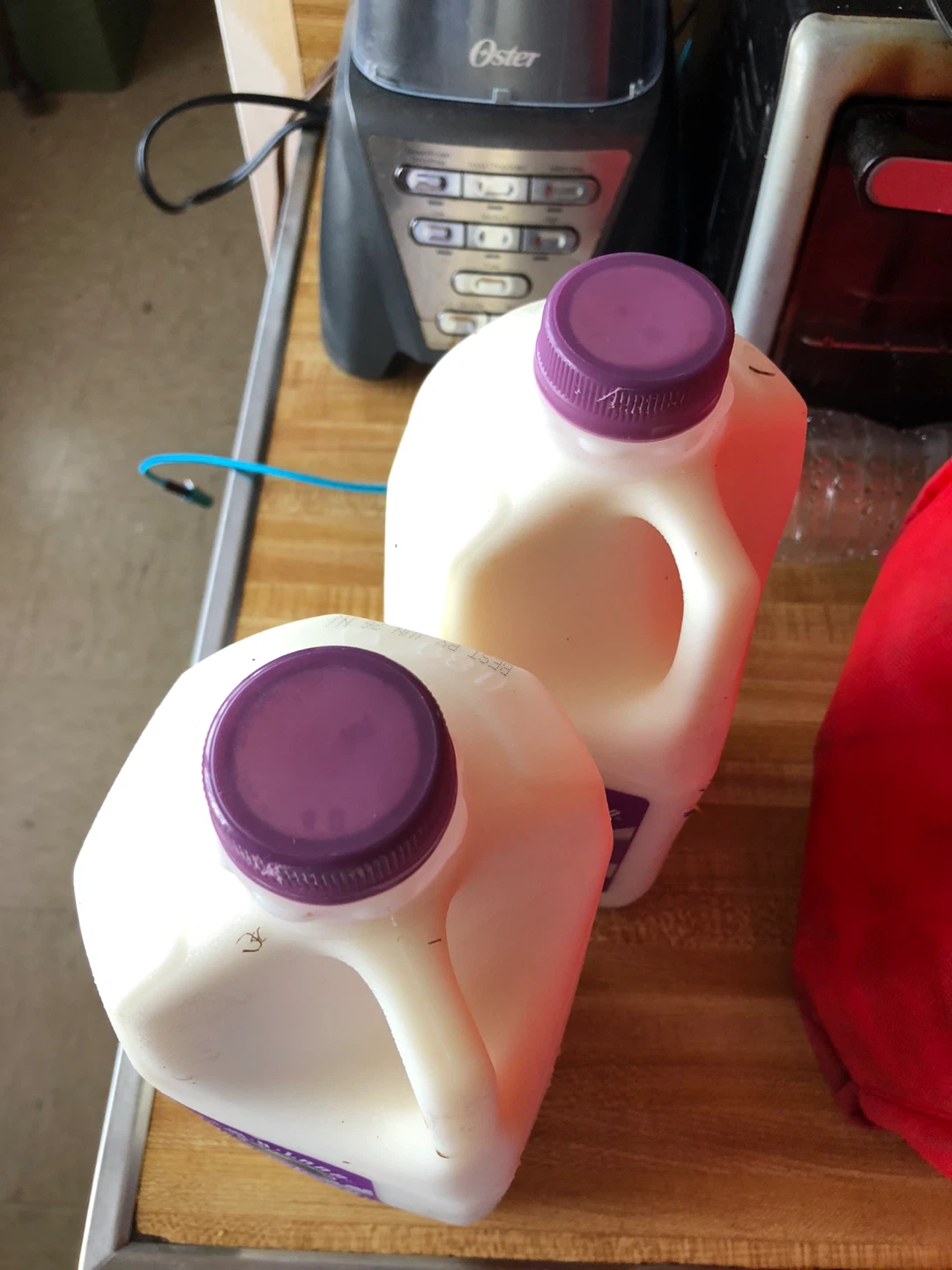 ONE ☝🏼 Half Gallon Milk Jug