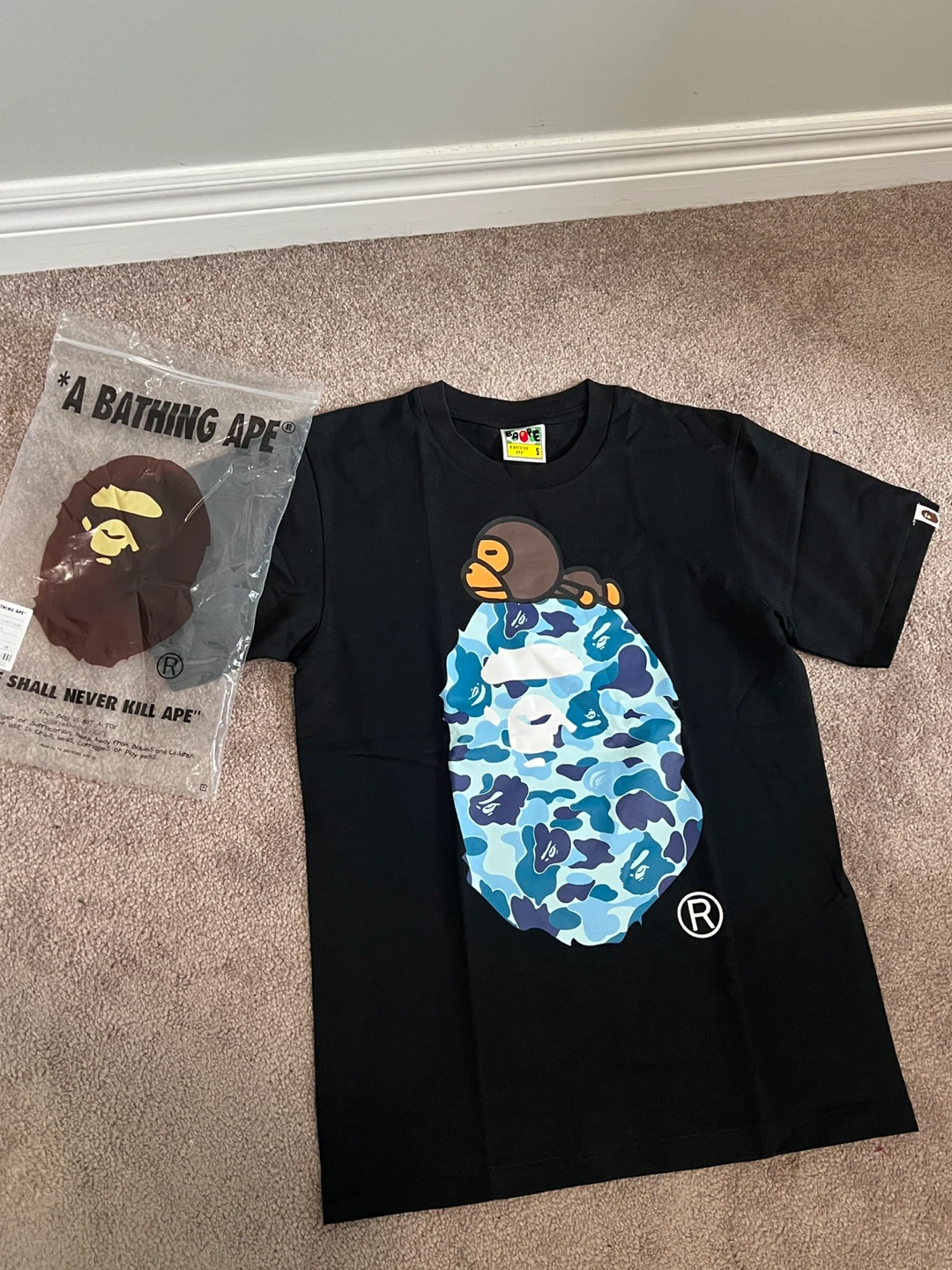 3 Brand new BAPE shirts