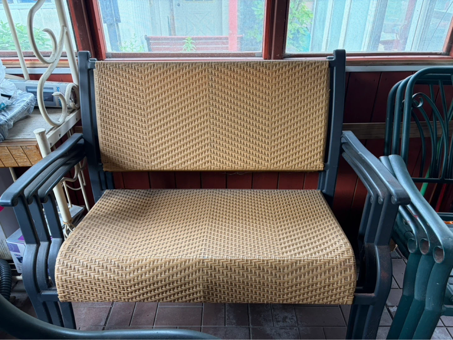 New Patio loveseats ⚽️