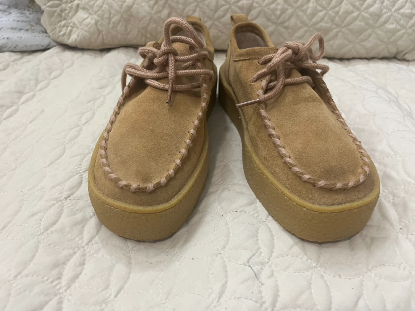 Colors of California Suede Moccasin Shoes - photo 2