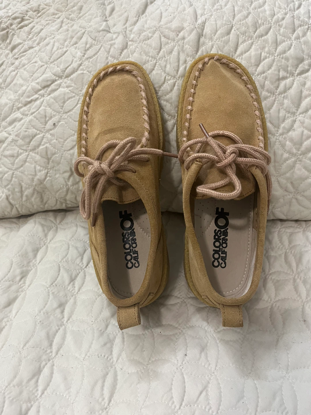 Colors of California Suede Moccasin Shoes - photo 3