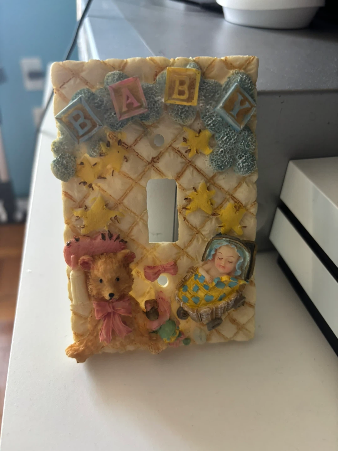 Baby Themed Light Switch Cover⚽️ - photo 2