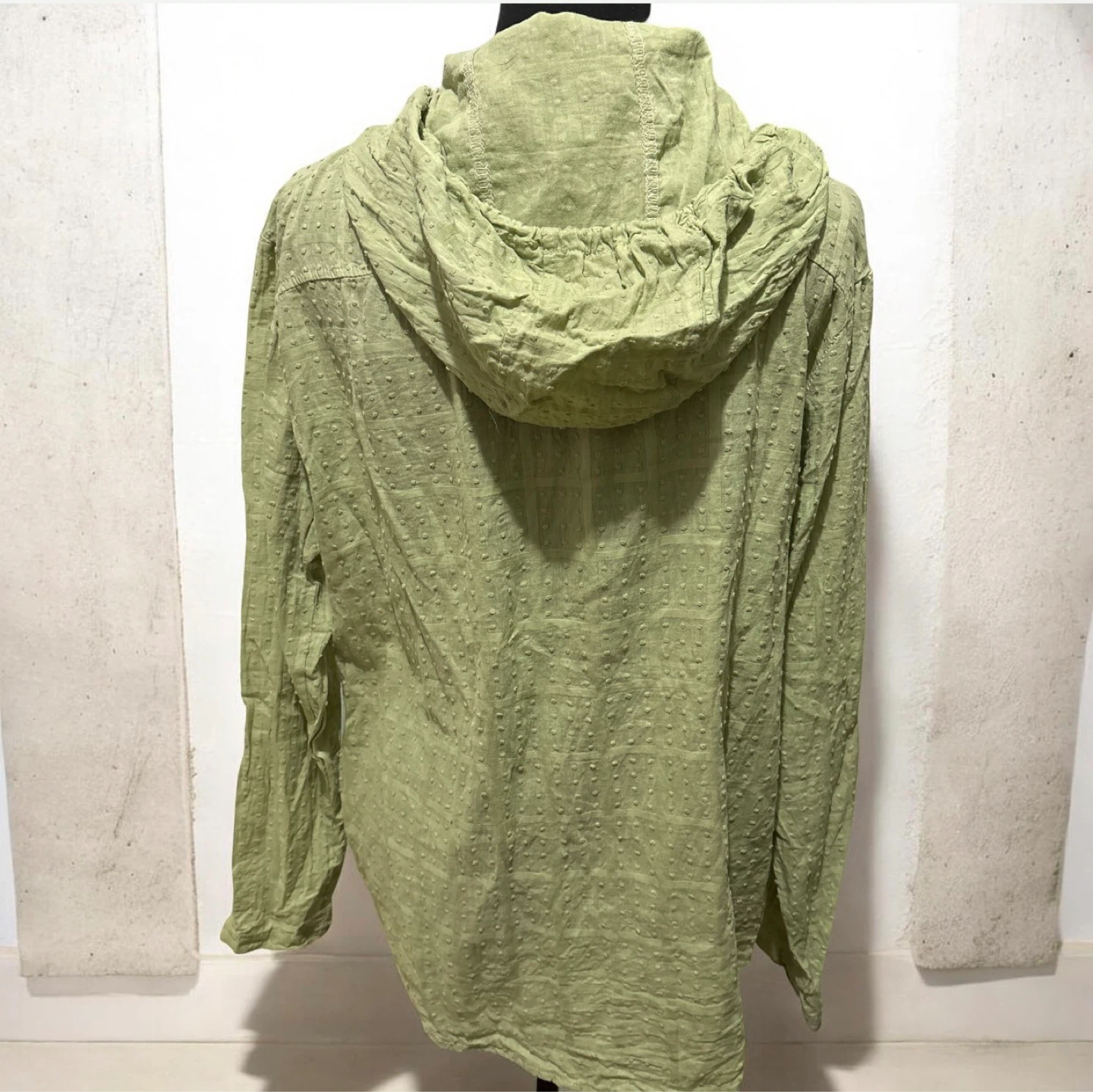 ⚽ Green Zip-Up Hooded Jacket - photo 2