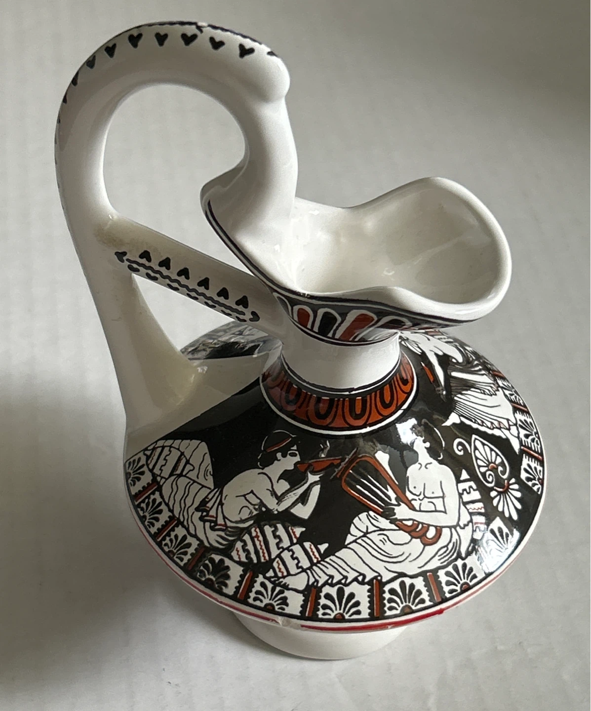 ⚽️Decorative Ceramic Pitcher with Greek Design