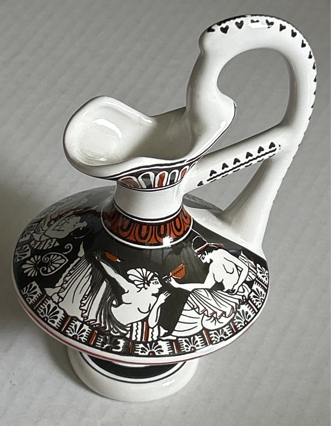 ⚽️Decorative Ceramic Pitcher with Greek Design - photo 4