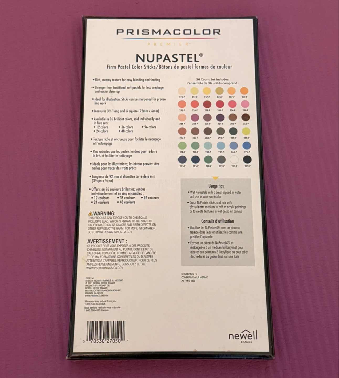 NEW⚽️Premier NuPastel Firm Pastel Color Sticks Set of 36 - photo 2