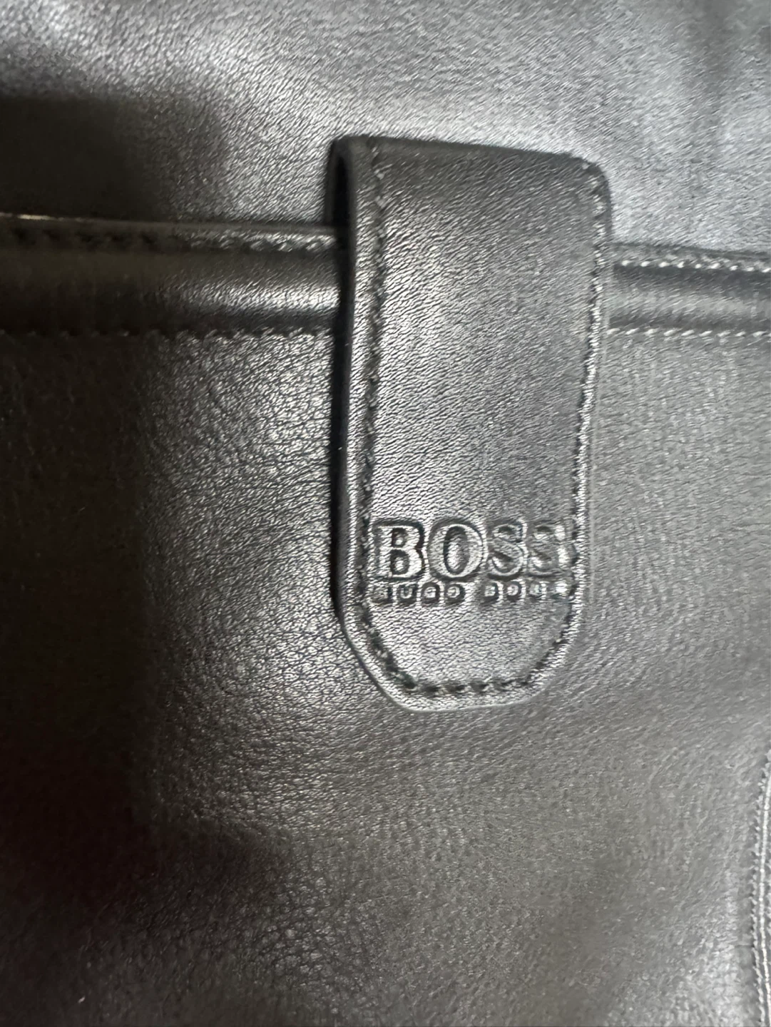 ⚽️Hugo Boss Leather Duffle Bag - photo 2