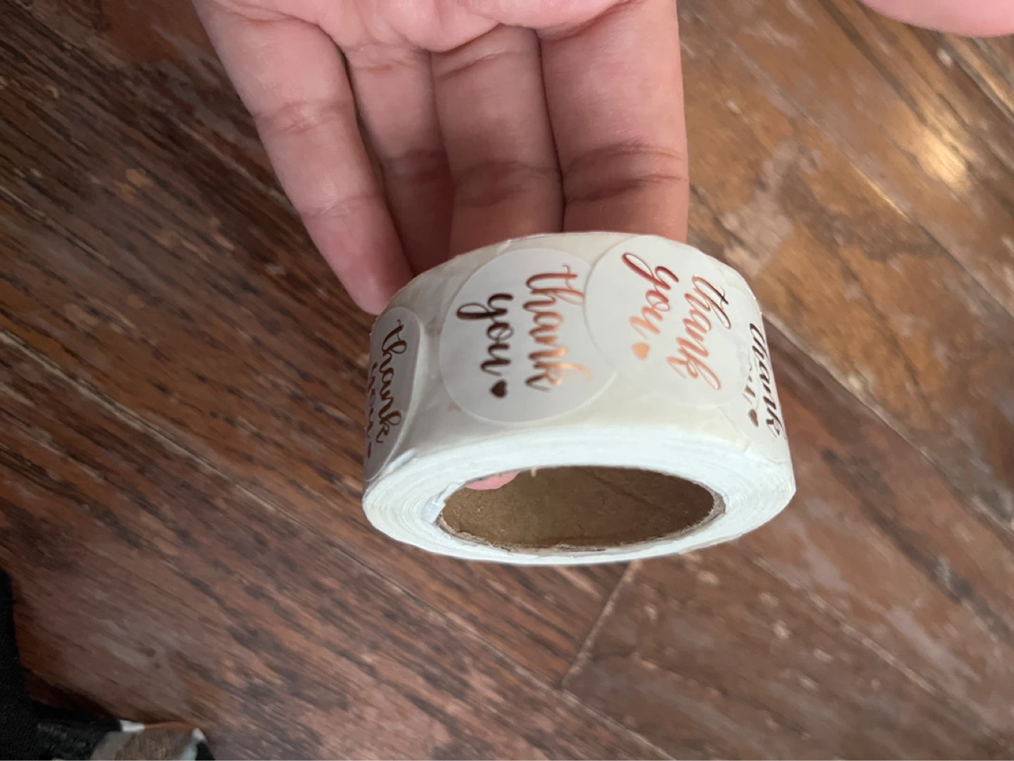 Roll of Thank You Stickers - photo 3