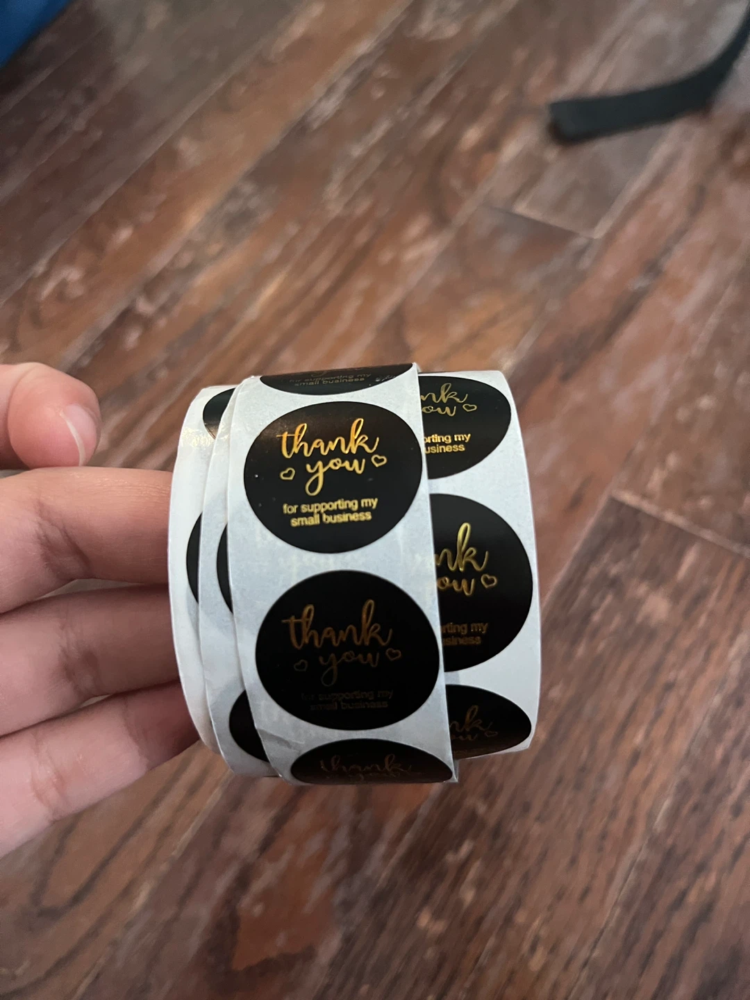 Roll of Thank You Stickers - photo 4