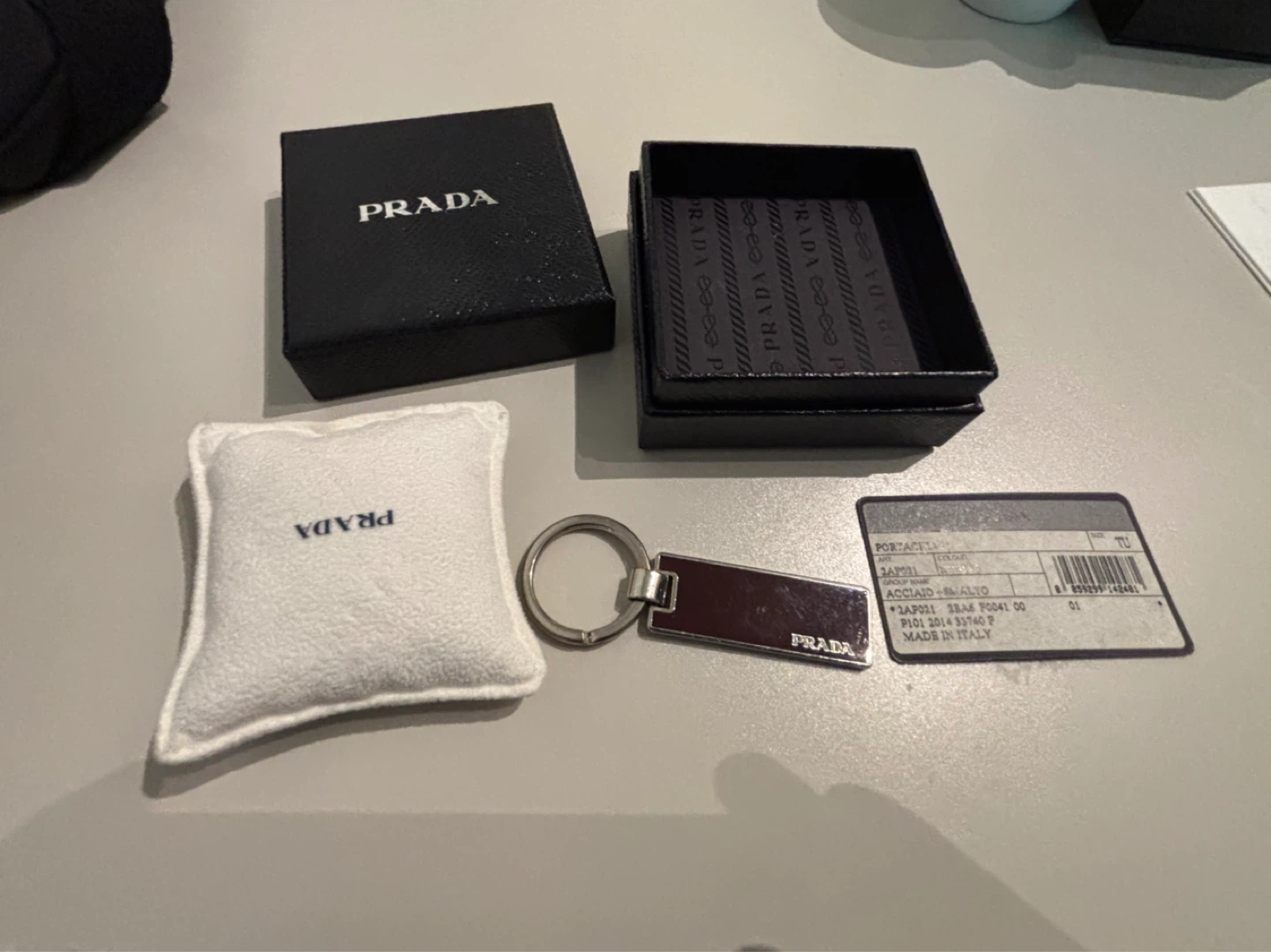 PRADA Portachiavi Keychain