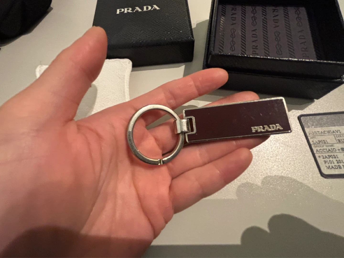 PRADA Portachiavi Keychain - photo 2