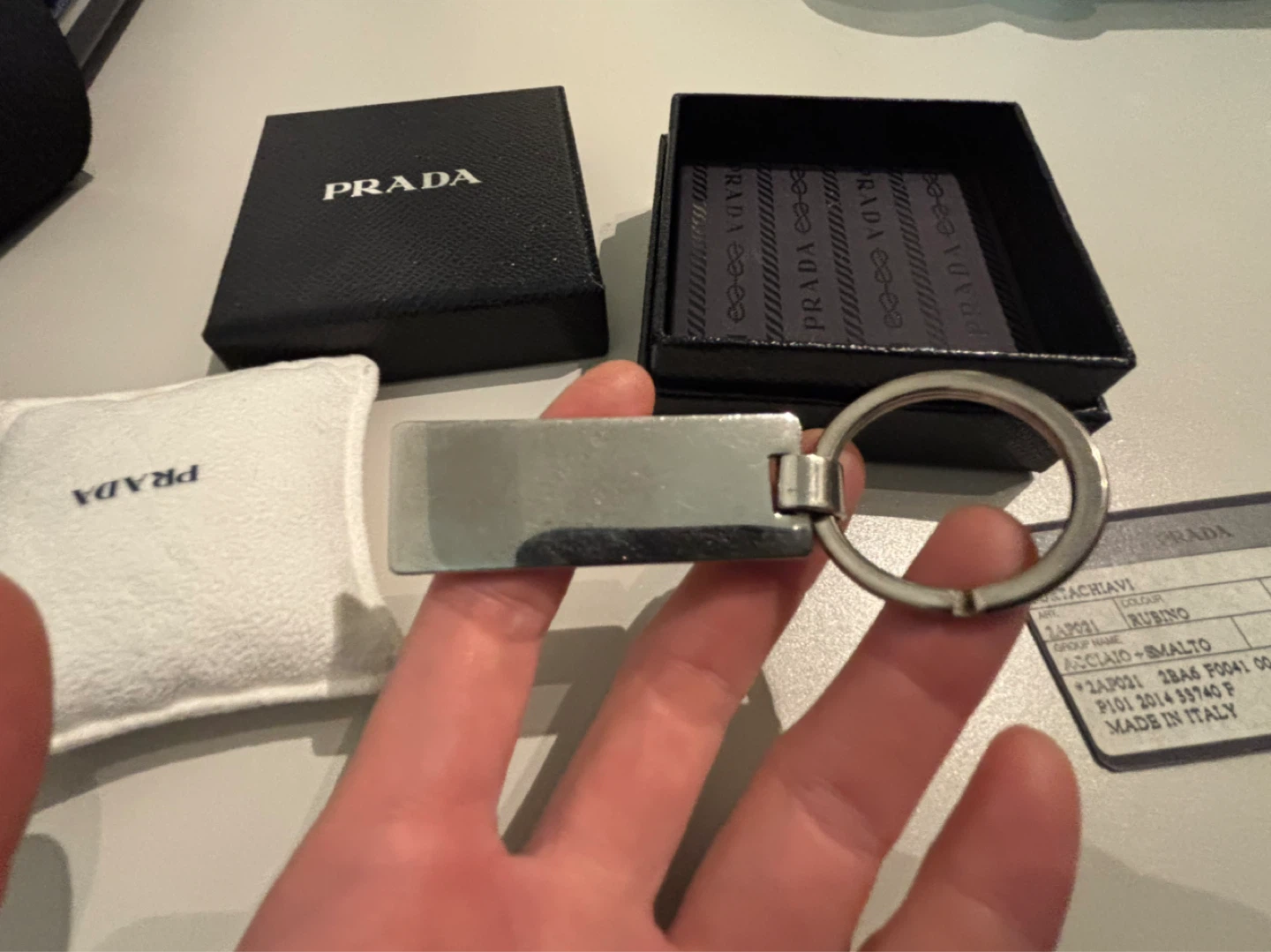 PRADA Portachiavi Keychain - photo 3