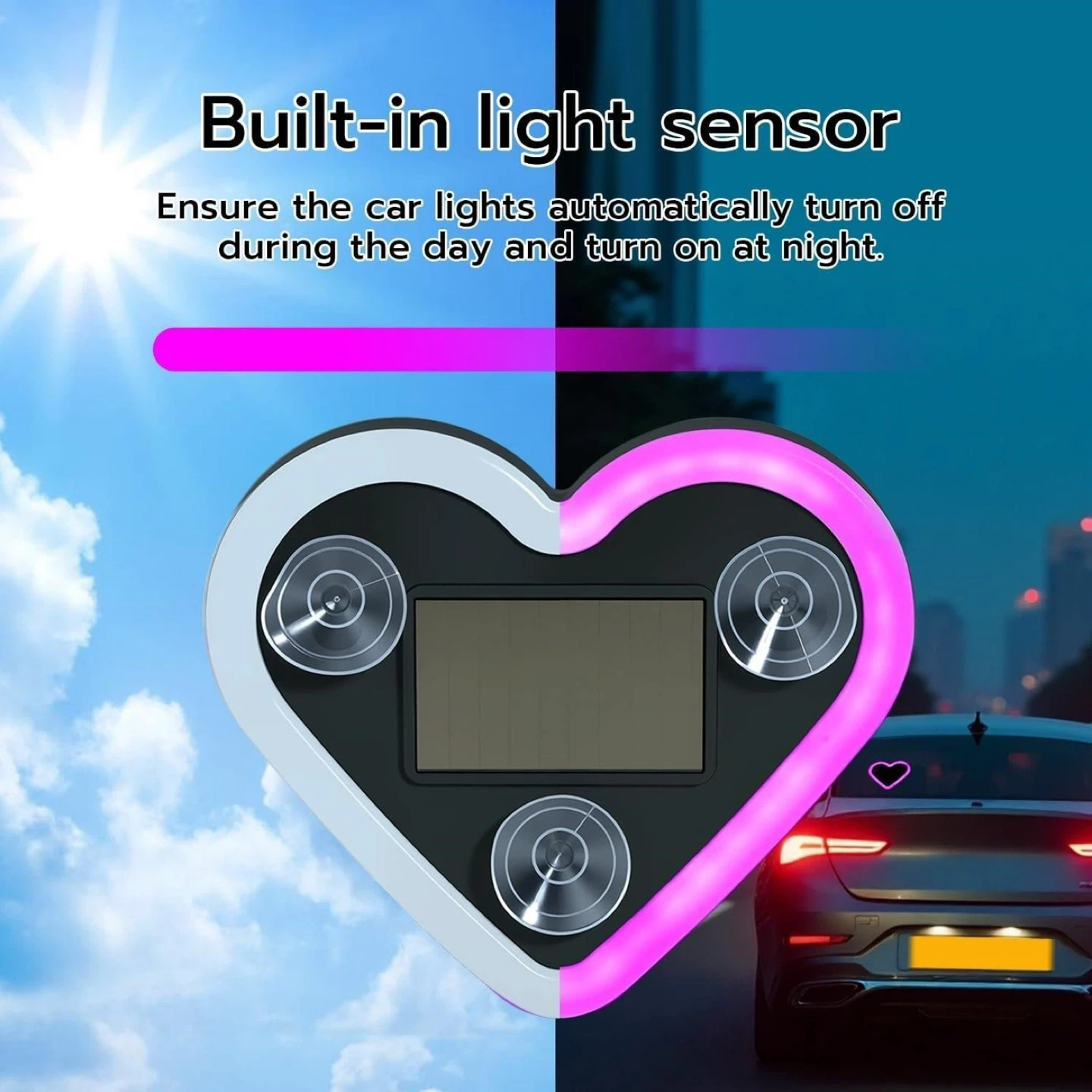 Heart-Shaped Ambient Light - photo 2